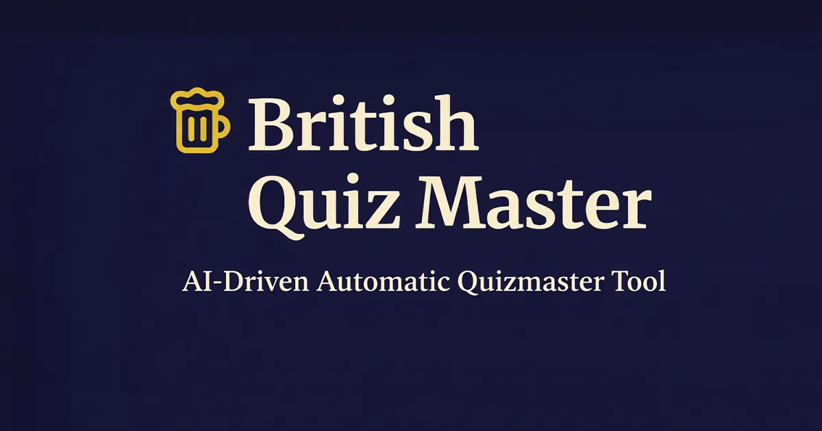 British Quiz Master screenshot